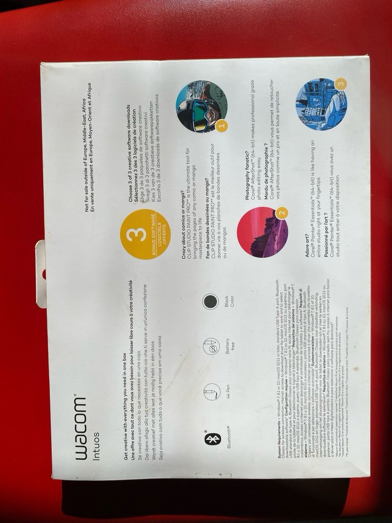 Wacom Intuos tablet grande afbeelding 2