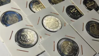 Lote 18 monedas de EUROS y CONMEMORATIVAS ... S/C