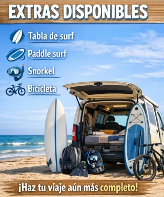 Alquiler Furgoneta Camper VT4