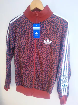Chaqueta Adidas Animal Print Talla M