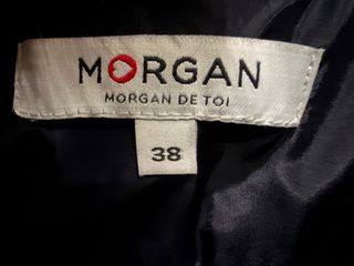 Chaquetón Morgan Negro/Azul Marino