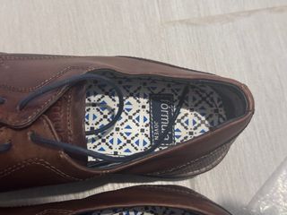 Zapatos de Piel Marrones Hombre