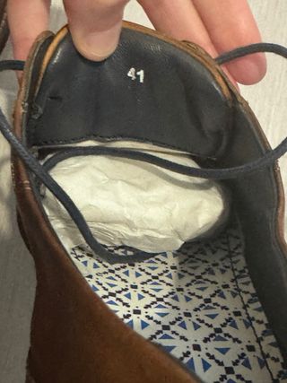 Zapatos de Piel Marrones Hombre