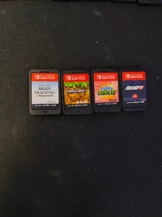 4 Juegos Nintendo Switch: Minecraft, MotoGP 19, Br