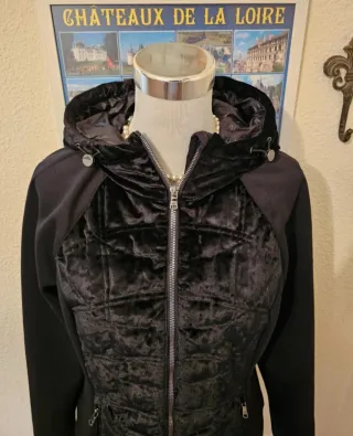 Chaqueta Michael Kors Negra Combinada