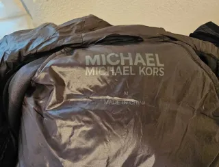 Chaqueta Michael Kors Negra Combinada