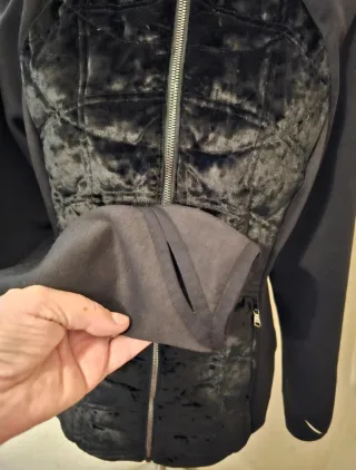 Chaqueta Michael Kors Negra Combinada