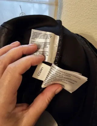 Chaqueta Michael Kors Negra Combinada