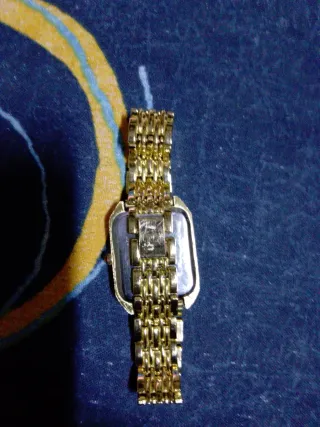 Reloj Insch Mujer Dorado y Verde