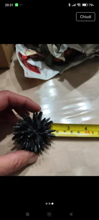 Riccio ceramica vietrese fatto a mano