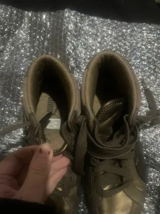 Zapatos Puma Mujer Marrón Dorado