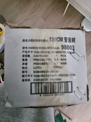 Árbol Navidad + Luces LED Multicolor