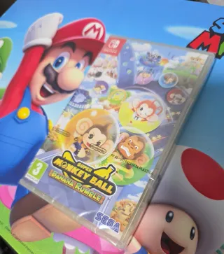 Super Monkey Ball Banana Rumble Switch nuevo