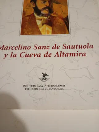 Libro Marcelino S.de Santuola cueva de Altamira