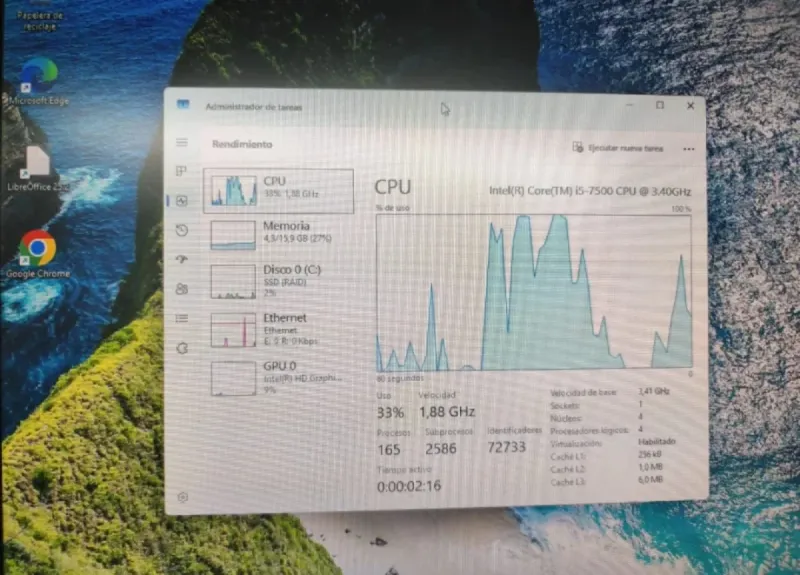 PC Sobremesa Dell Negro afbeelding 4