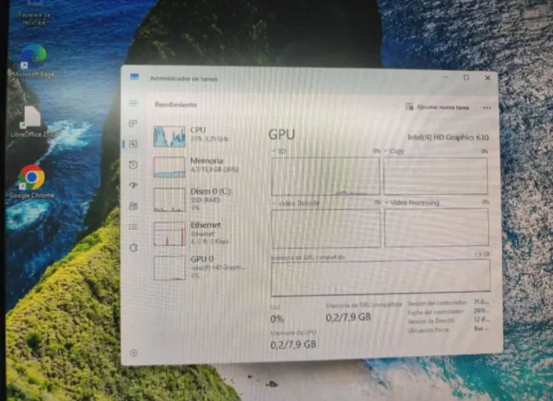 PC Sobremesa Dell Negro afbeelding 8