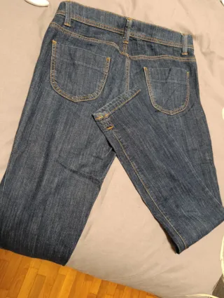 Lote 2 Vaqueros de mujer.Benetton