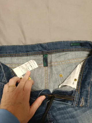 Lote 2 Vaqueros de mujer.Benetton