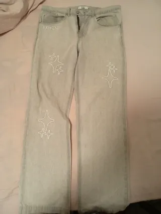 Pantalón vaquero gris Broken Planet 30x30