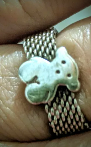 Anillo Tous Oso Plata