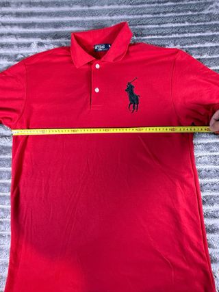 Polo Ralph Lauren Uomo Rossa Big Pony XL