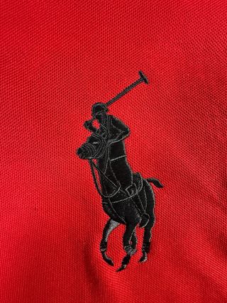 Polo Ralph Lauren Uomo Rossa Big Pony XL