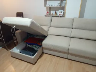 Divano Ikea Skilstuna in tessuto beige