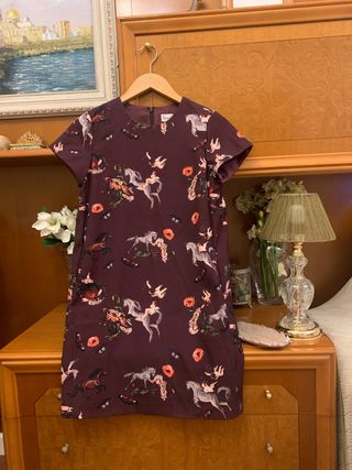 Vestido Adolfo Dominguez estampado