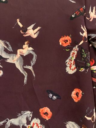 Vestido Adolfo Dominguez estampado