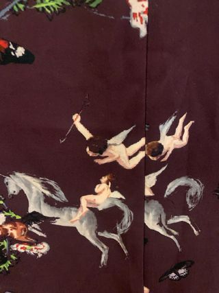 Vestido Adolfo Dominguez estampado