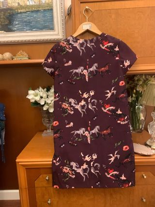 Vestido Adolfo Dominguez estampado