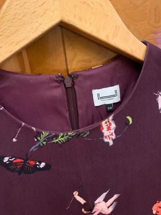 Vestido Adolfo Dominguez estampado