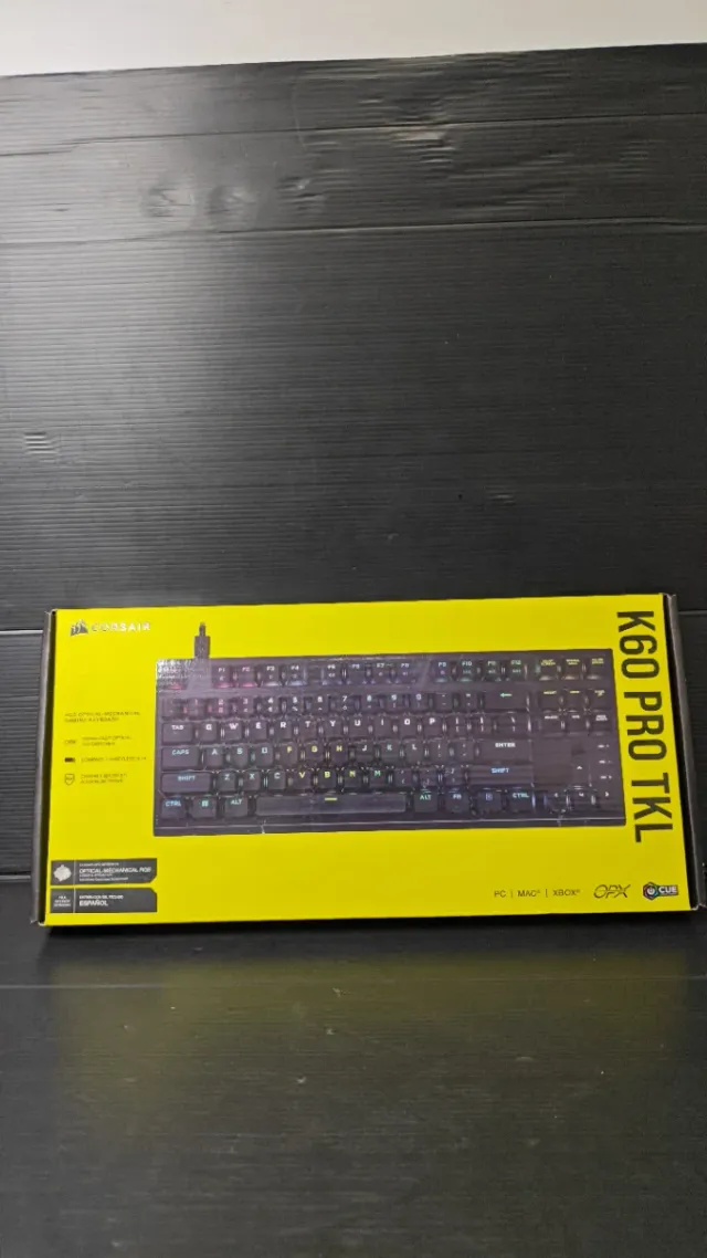 Corsair K60 PRO TKL Teclado RGB