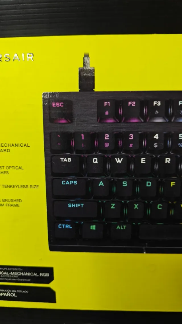 Corsair K60 PRO TKL Teclado RGB