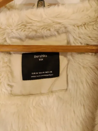 Parka Jump Around Capucha Pelo Talla M