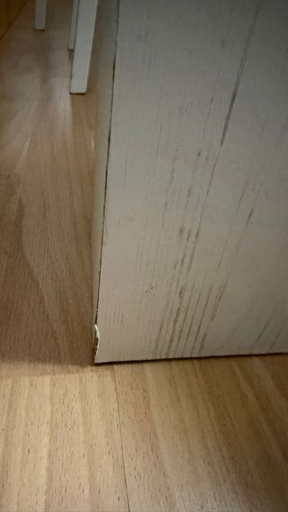 Mueble TV moderno blanco y madera