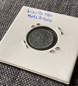 Germania 5 Pfennig 1918 Croce di Ferro