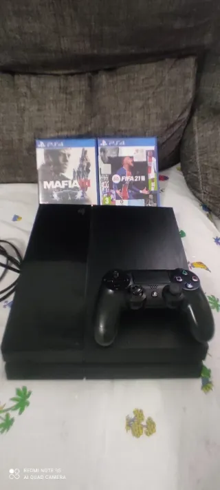 PS4 (PlayStation 4) 500GB Negra + 2 Juegos