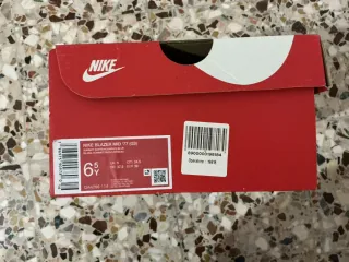 Nike Blazer Mid '77 (GS) Bianco/Azzurro