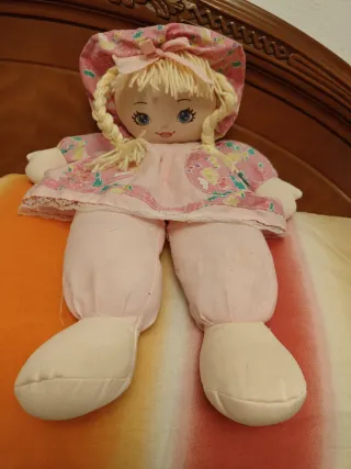 Muñeca de trapo vintage