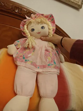 Muñeca de trapo vintage
