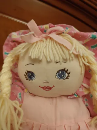 Muñeca de trapo vintage