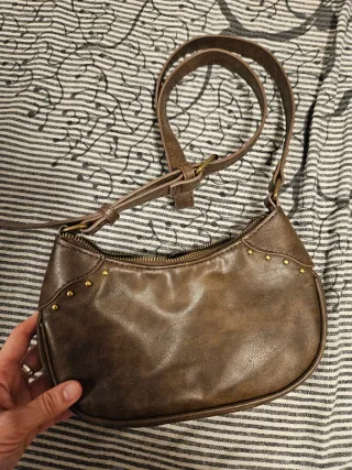 Bolso de hombro/bandolera marrón