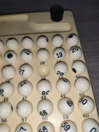 Loto Bingo Repuestos Bolas de Plástico 25mm