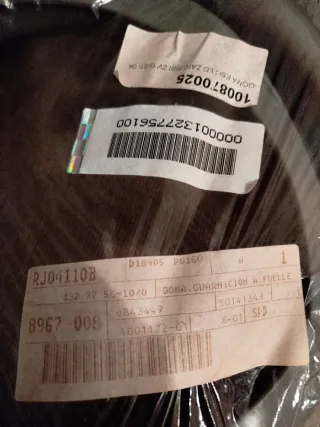 Goma Lavadora Zanussi