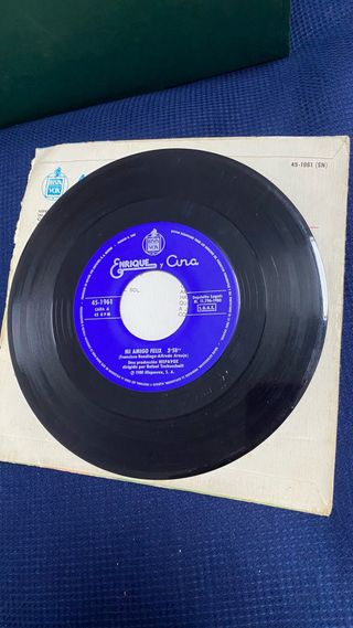 Vinilo Single Enrique y Ana - Mi amigo Félix