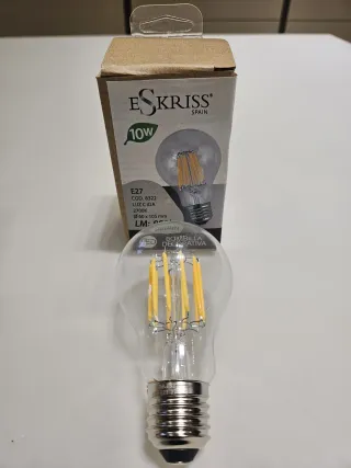 Lote 4 Lampadine LED Filamento E27 10W