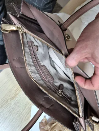 Bolso Michael Kors Beige/Rosa