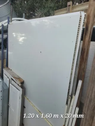 2 Placas Panel Sándwich Aluminio 1.20x1.60m