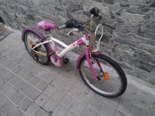 Bicicleta Infantil Rosa 6-8 años